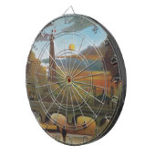 セーヌ&エッフェルタワーin the Sunset （パリ、フランス） ダーツボード (正面右)