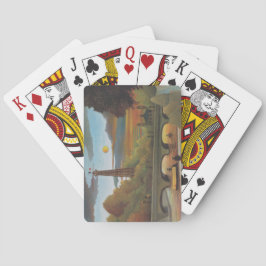 セーヌ&エッフェルタワーin the Sunset （パリ、フランス） トランプ