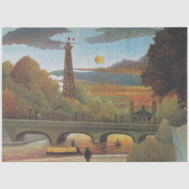 セーヌ&エッフェルタワーin the Sunset （パリ、フランス） 薄葉紙