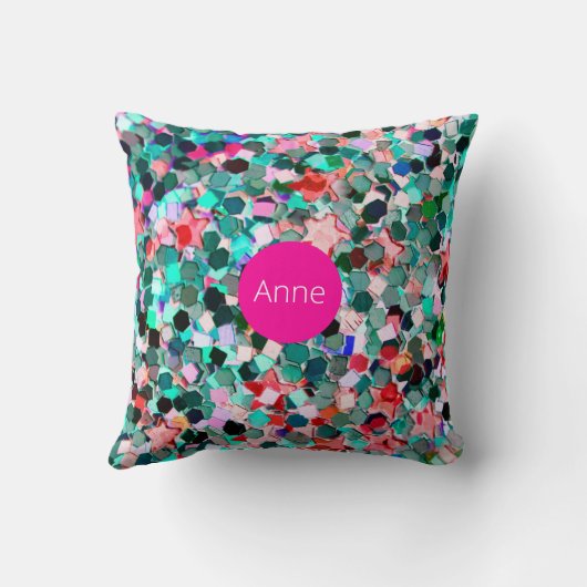 セーパーソナライズされたキン枕 クッション (裏面)