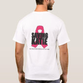 セービングのKatieメンズ Tシャツ (裏面)