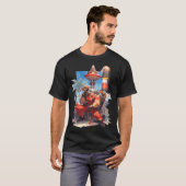 セーフガードのアニメアート Tシャツ (正面フル)