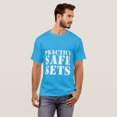 セーフシーズメンズシャツを練習する Tシャツ (正面フル)