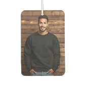 セーフティカスタムスローガンのモダン写真 カーエアーフレッシュナー (正面)