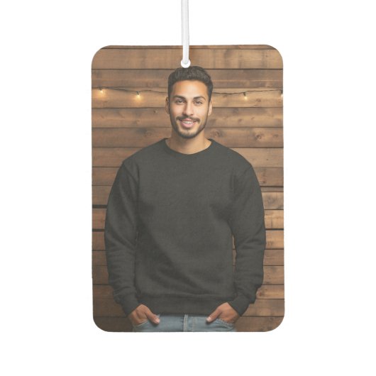 セーフティカスタムスローガンのモダン写真 カーエアーフレッシュナー (正面)