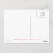 セーフティハーバーショップ ポストカード (裏面)