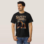 セーフティラスト ベアライダー ジョークTシャツ Tシャツ (正面フル)
