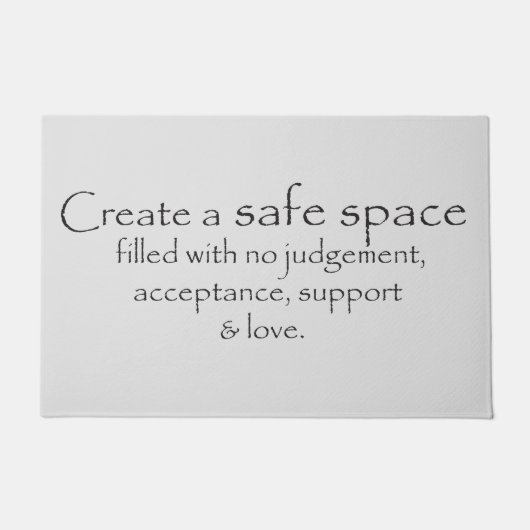 セーフ宇宙ドアマット ドアマット (正面)