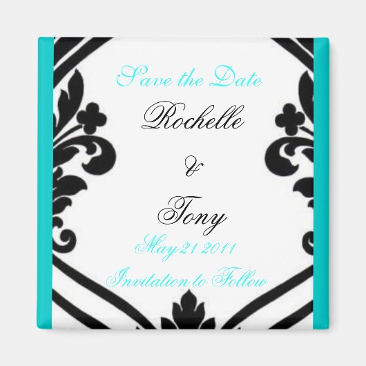 セーブザデートマグネット マグネット (正面)