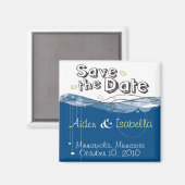 セーブザデートマグネット マグネット (正面/裏面)