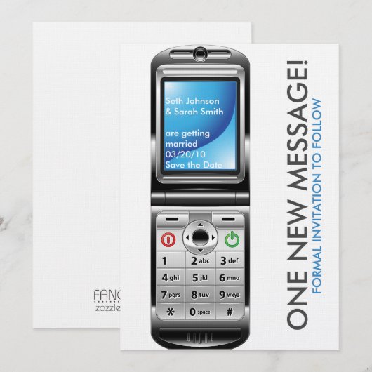 セーブザデート (正面/裏面)