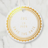 セーブザデート |キャンセルスタンプ フェイバータグ (正面)