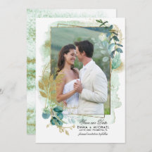 セーブザデート.グリーンボタニカルフォト結婚ズ