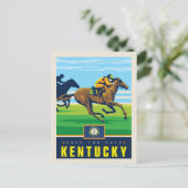 セーブザデート | ケンタッキー インビテーションポストカード (スタンド正面)