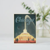 セーブザデート | シカゴ(IL) – シカゴ訪問 案内ポストカード (スタンド正面)