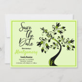 セーブザデート |ツリーモダンファミリ懇親会 案内状 (正面)
