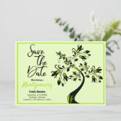 セーブザデート |ツリーモダンファミリ懇親会 案内状 (スタンド正面)