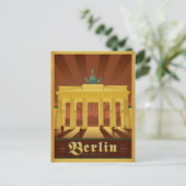 セーブザデート | ドイツ,ベルリン 案内ポストカード (スタンド正面)