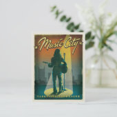 セーブザデート | ナッシュビル， TN – 女の子 案内ポストカード (スタンド正面)