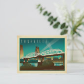 セーブザデート | ナッシュビルTN – シェルビーセントブリッジ 案内ポストカード (スタンド正面)