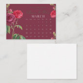 セーブザデート ノートカード (正面/裏面)