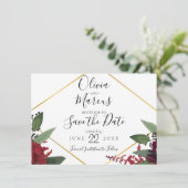 セーブザデート |バエレガントルガンディ・マルサラフローラ2 招待状 (スタンド正面)