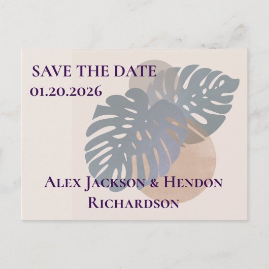 セーブザデート ポストカード (正面)