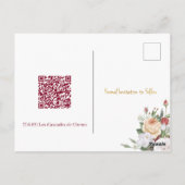 セーブザデート ポストカード (裏面)