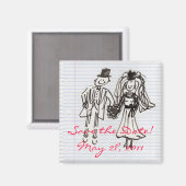 セーブザデート! マグネット (正面/裏面)