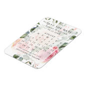 セーブザデート |マグネット |カレンダー マグネット (左側)