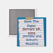 セーブザデート!マグネット マグネット (正面/裏面)