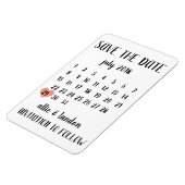 セーブザデート |マグネット マグネット (左側)