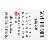 セーブザデート |マグネット マグネット (横)