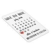 セーブザデート |マグネット マグネット (右側)