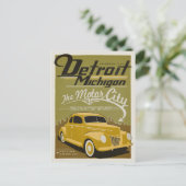 セーブザデート | ミ・デトロイト 案内ポストカード (スタンド正面)