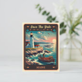 セーブザデート |メイン招待状はがき ポストカード (スタンド正面)