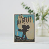 セーブザデート | ロサンゼルス(カリフォルニア) 案内ポストカード (スタンド正面)