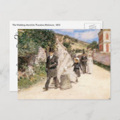 セーブザデート!ロビ結婚ンソンの行進 案内ポストカード (正面/裏面)