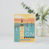 セーブザデート | ロンドン – ザスクエアマイル 案内ポストカード (スタンド正面)