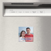 セーブザデート!何結婚の？フォトマグネット マグネット (インサイチュ (食洗機))