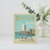 セーブザデート | 南アフリカ,ケープタウン 案内ポストカード (スタンド正面)