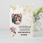 セーブザデート 招待状 (スタンド正面)