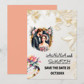 セーブザデート 招待状 (正面/裏面)