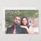 セーブザデート 招待状 (裏面)