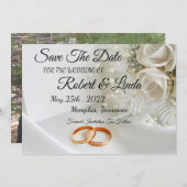 セーブザデート 招待状 (正面/裏面)