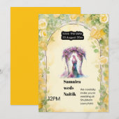 セーブザデート 招待状 (正面/裏面)