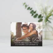 セーブザデート |救の日結婚付 案内ポストカード (スタンド正面)