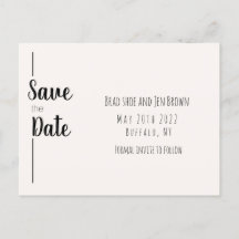 セーブザデート!日付の保存招待状