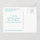 セーブザデート 案内ポストカード (裏面)