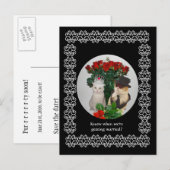 セーブザデート! 案内ポストカード (正面/裏面)